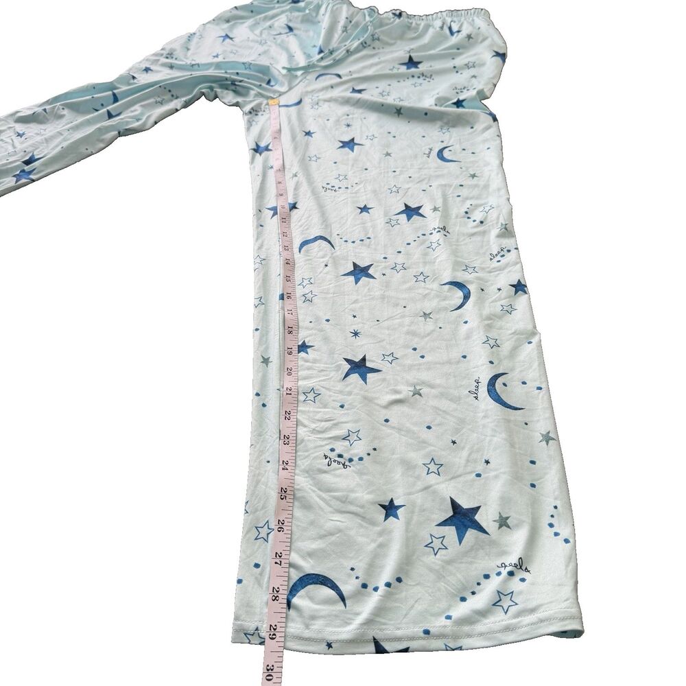 Ekouaer Bundle Of 2 Pajamas Sets Blue Stars/Moon & Coffee Cups Women’s Sz XL NWT - Picture 7 of 10